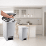 Κάδος απορριμάτων για κουζίνα σε ανοιχτό γκρι Viosarp