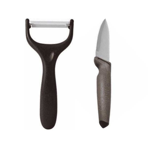 Σετ Επιφάνεια Κοπής Μαχαίρι & Αποφλοιωτής Natur 1