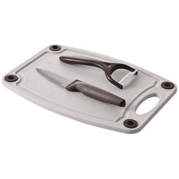 Σετ Επιφάνεια Κοπής Μαχαίρι & Αποφλοιωτής Natur